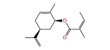 cis-Carvyl (Z)-2-methyl-2-butenoate